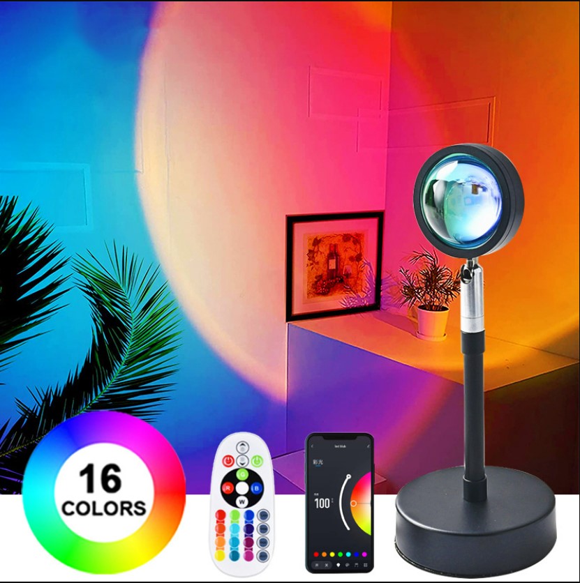 RGB Projection Lamp - 16 Colors