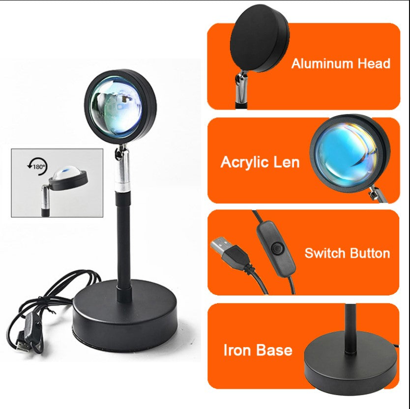 RGB Projection Lamp - 16 Colors