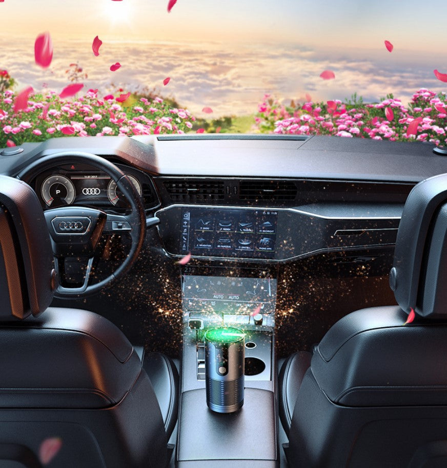 Intelligent Car And Home Air Purifier - Black