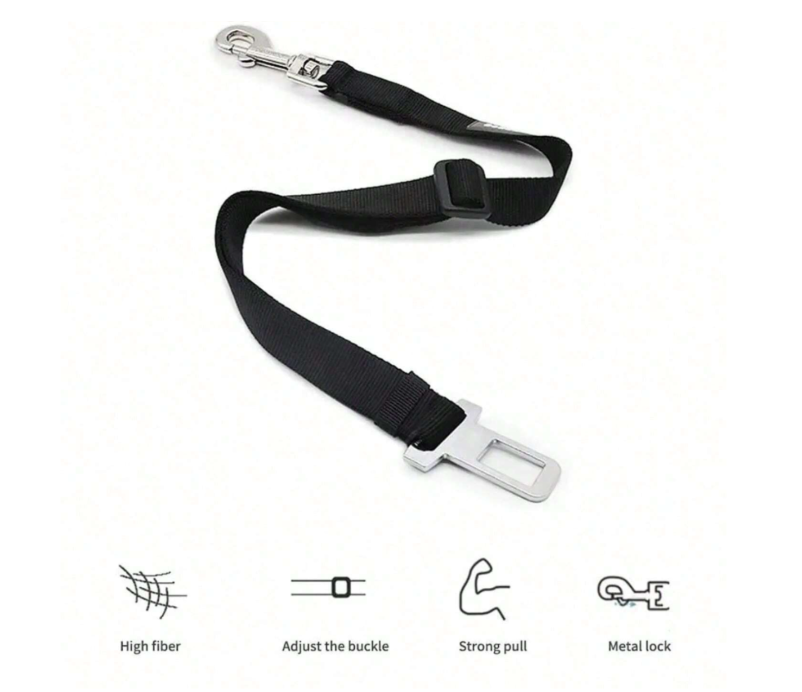 Adjustable Safety Seat Belt for Pet