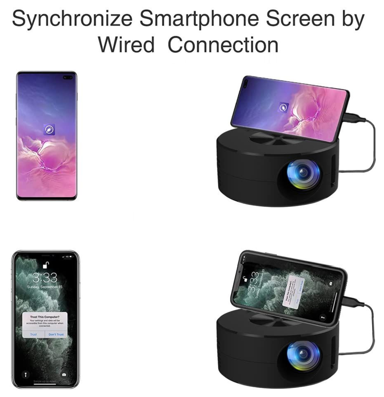 Portable LED Projector
