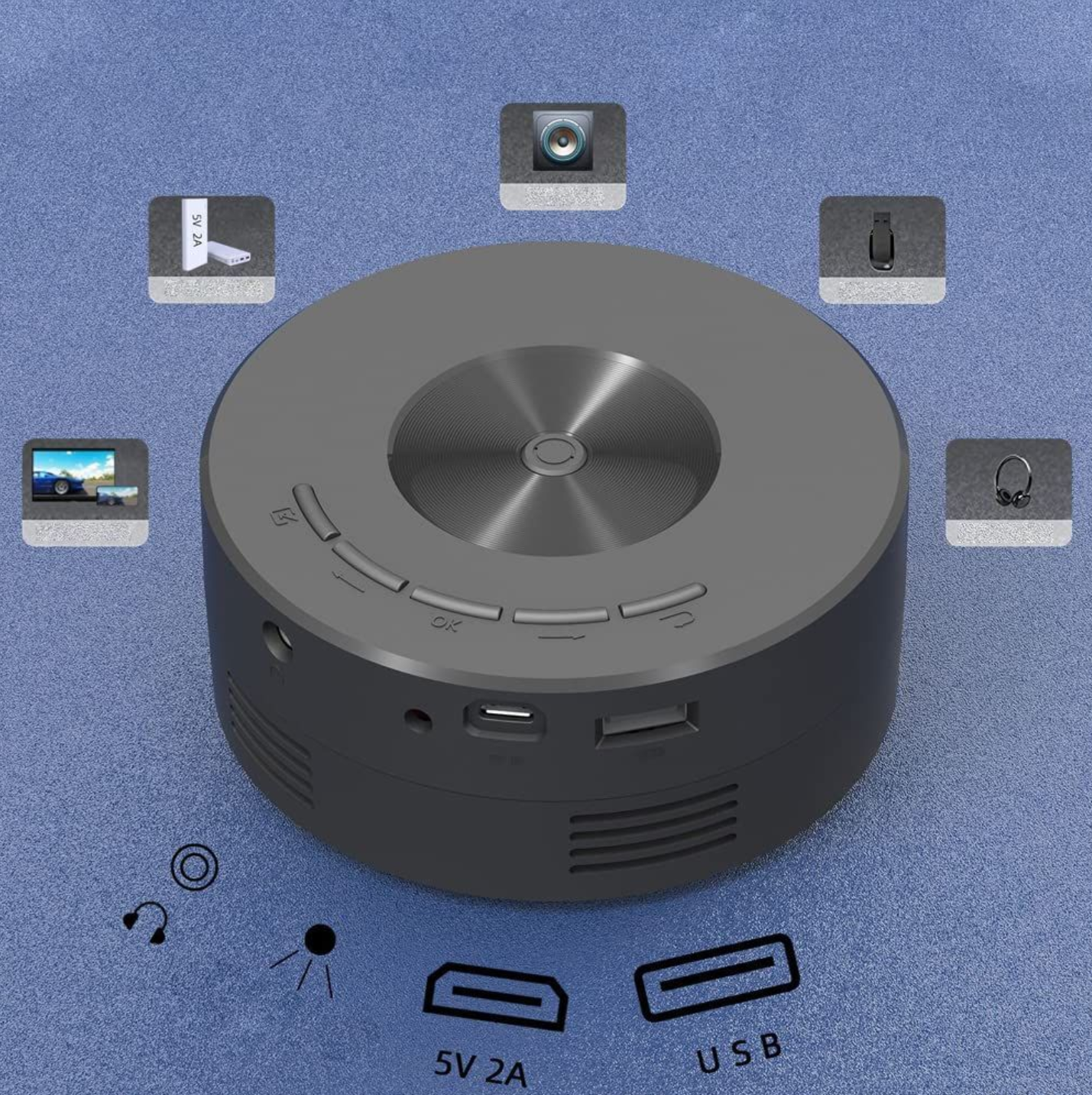 Portable LED Projector