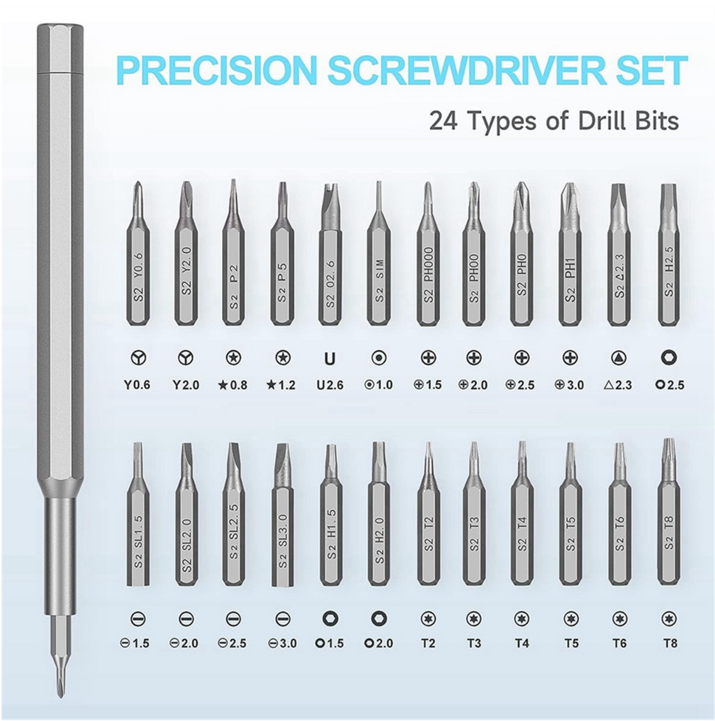 25 in 1 Screwdriver Set, Small Magnetic Screwdriver Repair Tool Kit