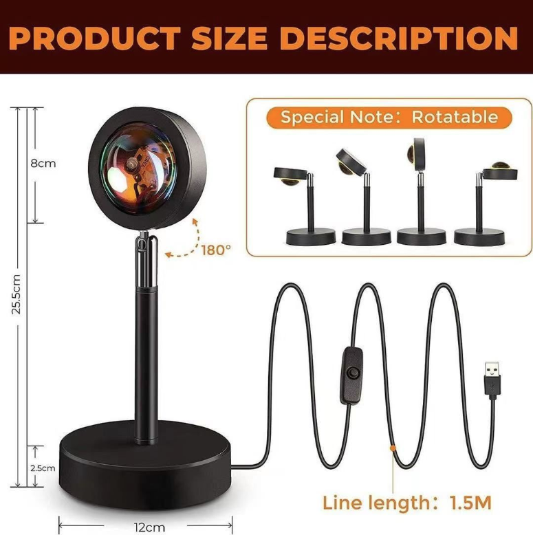 Sunset Atmosphere Projection Lamp - Sunset