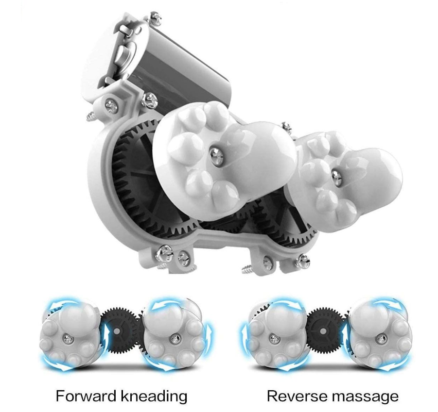 Portable U-Shaped  Neck Massage Pillow - Pink