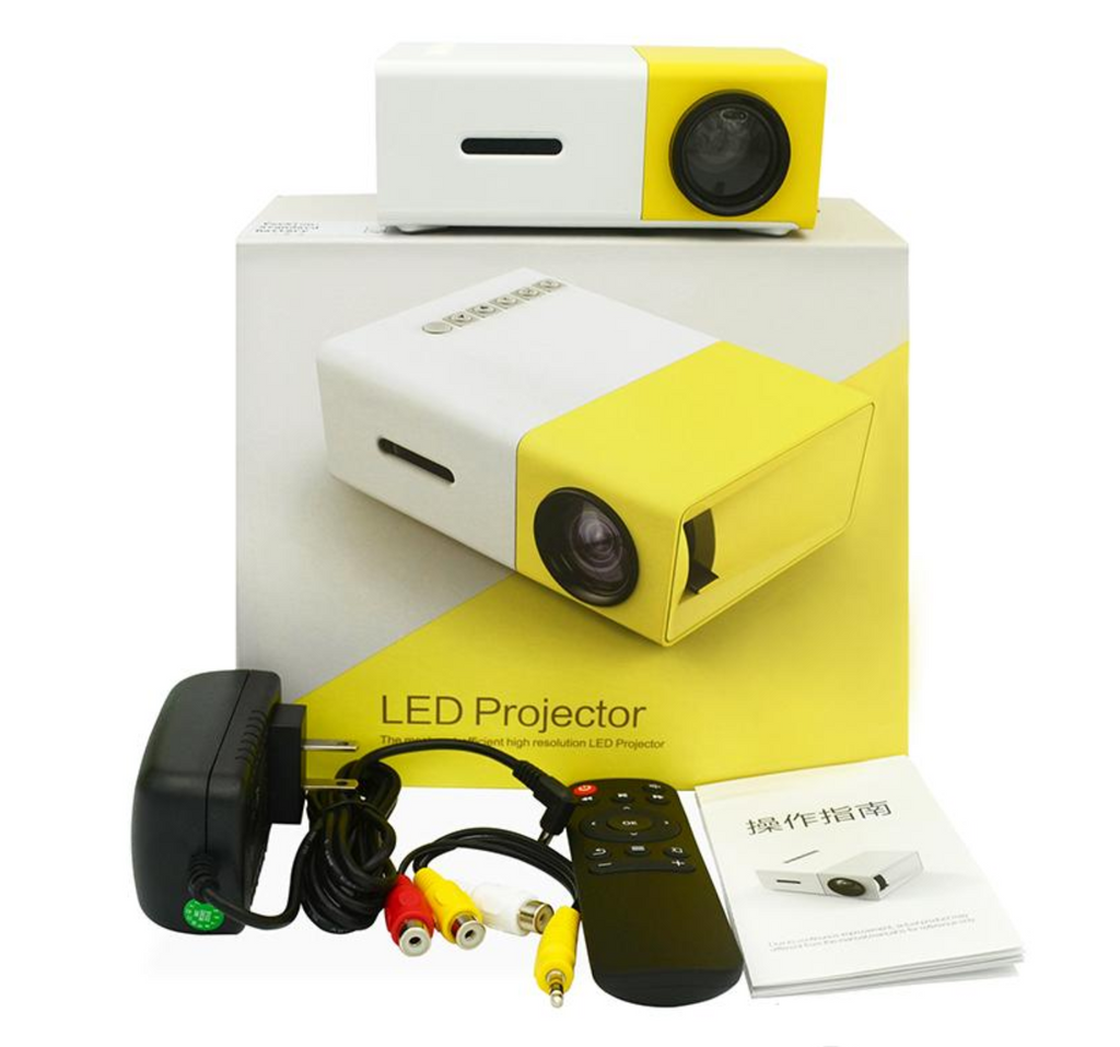 Portable HD LED Projector Laptop USB/SD/AV/HDMI